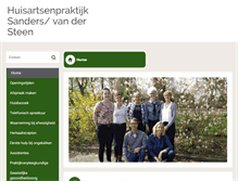 Tablet Screenshot of beesd1.praktijkinfo.nl