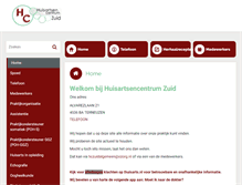 Tablet Screenshot of hczuid.praktijkinfo.nl