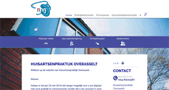 Desktop Screenshot of huisartsoverasselt.praktijkinfo.nl
