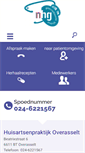 Mobile Screenshot of huisartsoverasselt.praktijkinfo.nl
