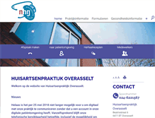 Tablet Screenshot of huisartsoverasselt.praktijkinfo.nl