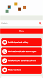 Mobile Screenshot of hapbhn.praktijkinfo.nl