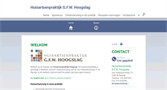 Desktop Screenshot of hoogslag.praktijkinfo.nl