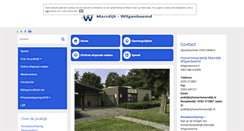 Desktop Screenshot of marsdijkwilgenbeemd.praktijkinfo.nl