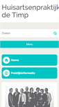 Mobile Screenshot of detimp.praktijkinfo.nl