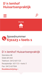 Mobile Screenshot of iemhof.praktijkinfo.nl