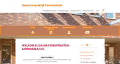 Desktop Screenshot of carnisselande.praktijkinfo.nl