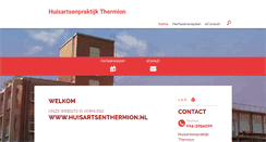 Desktop Screenshot of huisartsenlent.praktijkinfo.nl