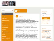 Tablet Screenshot of dokter-meijer.praktijkinfo.nl