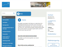 Tablet Screenshot of lindenhovius.praktijkinfo.nl