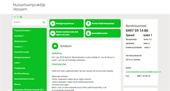 Desktop Screenshot of huisartsenpraktijkvessem.praktijkinfo.nl