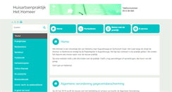 Desktop Screenshot of hethomeer.praktijkinfo.nl