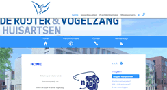 Desktop Screenshot of deruijtervogelzang.praktijkinfo.nl