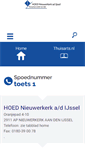 Mobile Screenshot of hoednieuwerkerk.praktijkinfo.nl