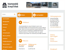 Tablet Screenshot of duet.praktijkinfo.nl