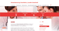 Desktop Screenshot of ijsselveld.praktijkinfo.nl