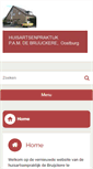 Mobile Screenshot of debruijckerehuisarts.praktijkinfo.nl