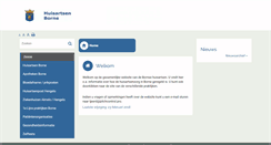 Desktop Screenshot of bornsehuisartsen.praktijkinfo.nl