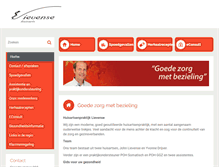 Tablet Screenshot of dokterlievense.praktijkinfo.nl