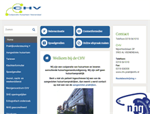 Tablet Screenshot of chv.praktijkinfo.nl