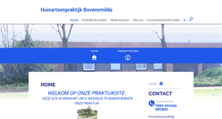 Desktop Screenshot of bovensmilde.praktijkinfo.nl