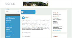 Desktop Screenshot of dekorte.praktijkinfo.nl
