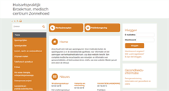 Desktop Screenshot of broekman.praktijkinfo.nl