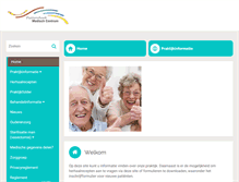 Tablet Screenshot of medischcentrumputtershoek.praktijkinfo.nl