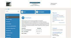 Desktop Screenshot of huisartsenkorvelplein10.praktijkinfo.nl
