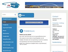Tablet Screenshot of gezondheidscentrum-debrug.praktijkinfo.nl
