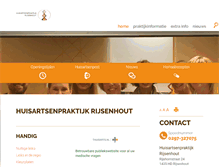 Tablet Screenshot of huisartsenrijsenhout.praktijkinfo.nl