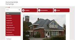 Desktop Screenshot of kampinga.praktijkinfo.nl