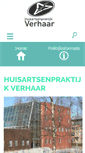 Mobile Screenshot of huisartsenpraktijkverhaar.praktijkinfo.nl
