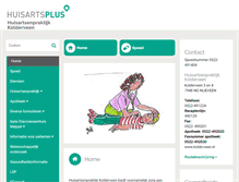 Tablet Screenshot of kolderveen.praktijkinfo.nl