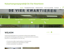 Tablet Screenshot of devierkwartieren.praktijkinfo.nl