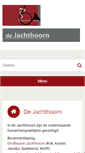 Mobile Screenshot of huisartsendejachthoorn.praktijkinfo.nl