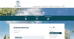 Desktop Screenshot of matthee.praktijkinfo.nl