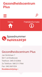 Mobile Screenshot of gezondheidscentrumplus.praktijkinfo.nl