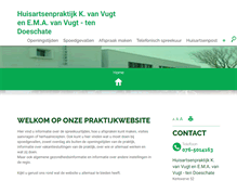 Tablet Screenshot of kerkwerve.praktijkinfo.nl