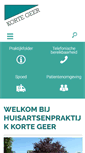 Mobile Screenshot of kortegeer.praktijkinfo.nl