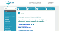 Desktop Screenshot of olthof.praktijkinfo.nl