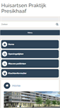 Mobile Screenshot of huisartsenpraktijkpresikhaaf.praktijkinfo.nl