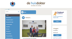 Desktop Screenshot of dehuisdokter.praktijkinfo.nl