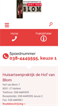 Mobile Screenshot of hofvanblom.praktijkinfo.nl