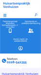 Mobile Screenshot of huisartsenvenhuizen.praktijkinfo.nl