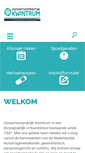 Mobile Screenshot of kwintrum.praktijkinfo.nl