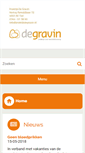 Mobile Screenshot of praktijkdegravin.praktijkinfo.nl