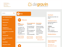 Tablet Screenshot of praktijkdegravin.praktijkinfo.nl