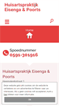 Mobile Screenshot of eisenga.praktijkinfo.nl