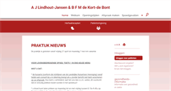 Desktop Screenshot of dekortlindhout.praktijkinfo.nl